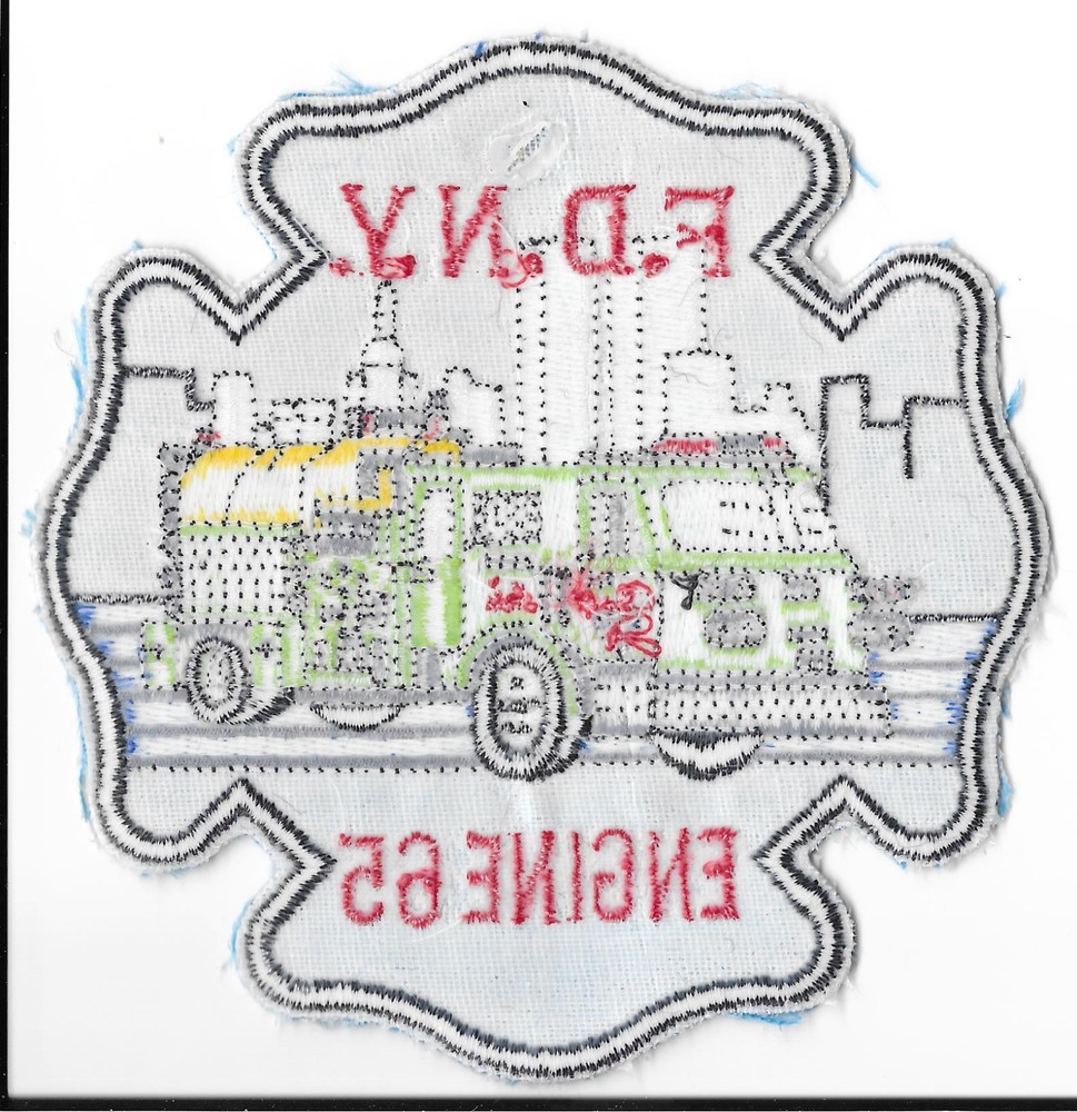 New York Fire Department (FDNY) Engine 65 Patch V6