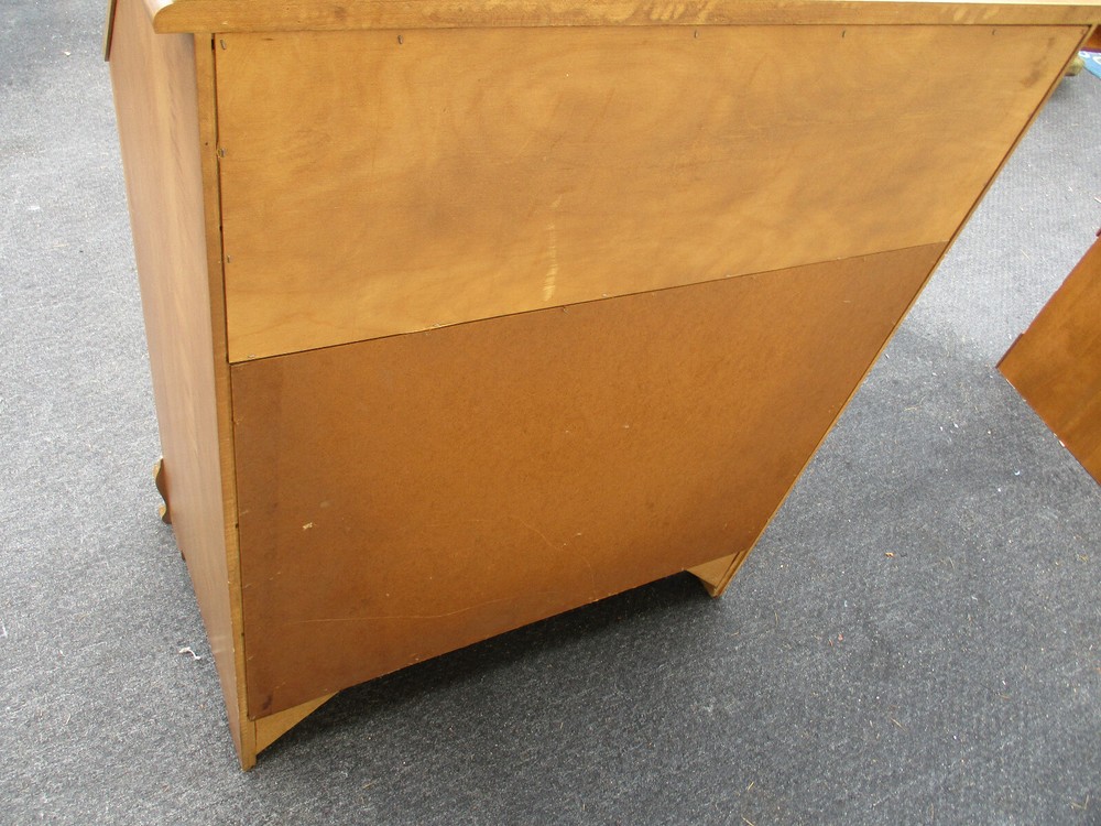 63476 Solid Maple Slant Front Office Desk