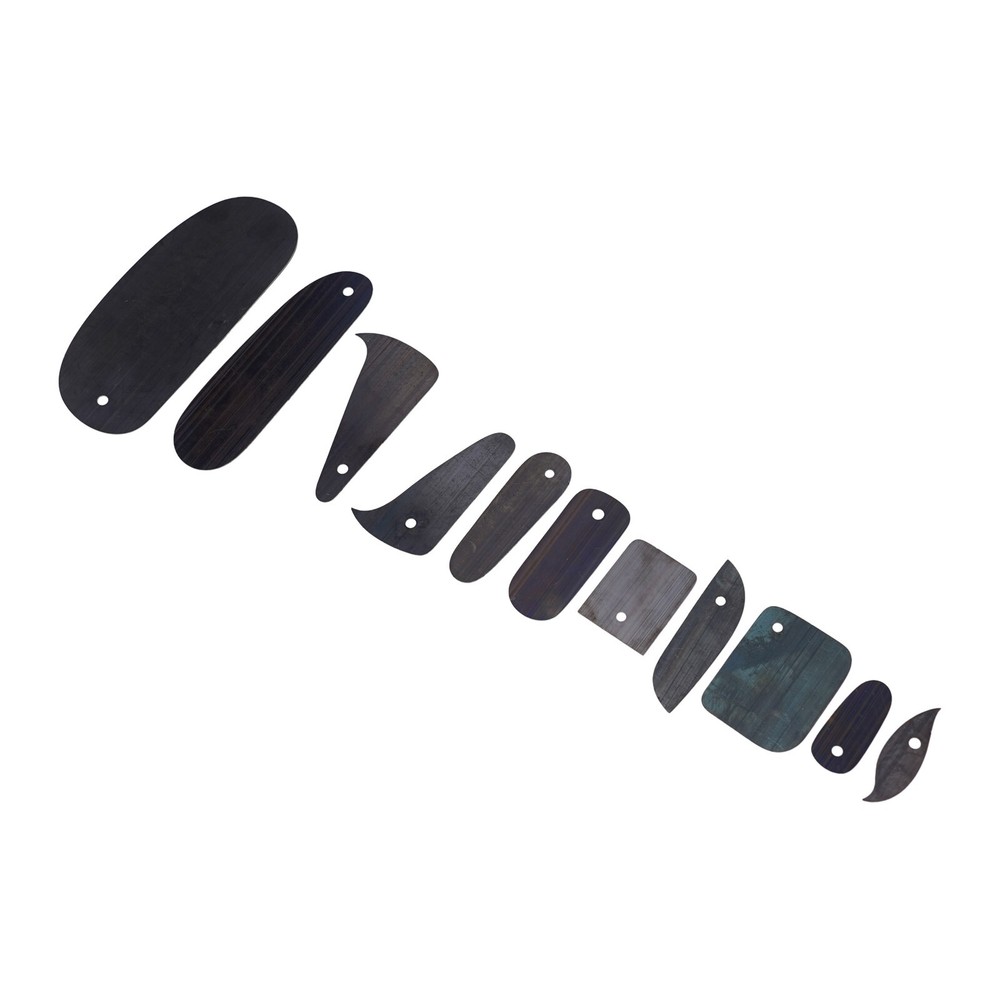 Violin Cello Making Luthier Tools 11PCS Function Scrapering Board-Cutter