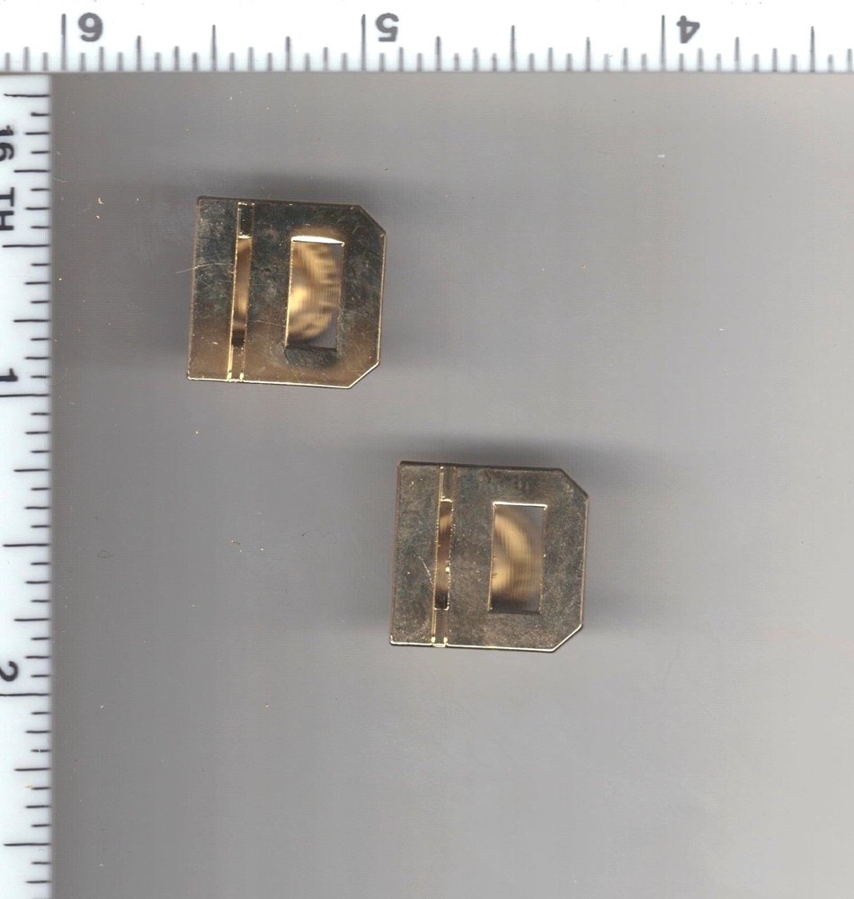 Intelligence Division "ID" Police - Sheriff Collar Brass Set - Generic