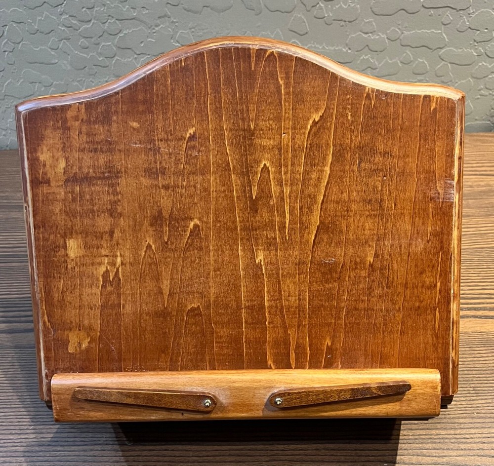 Thomas Pacconi Wood Adjustable Foldable Book Stand
