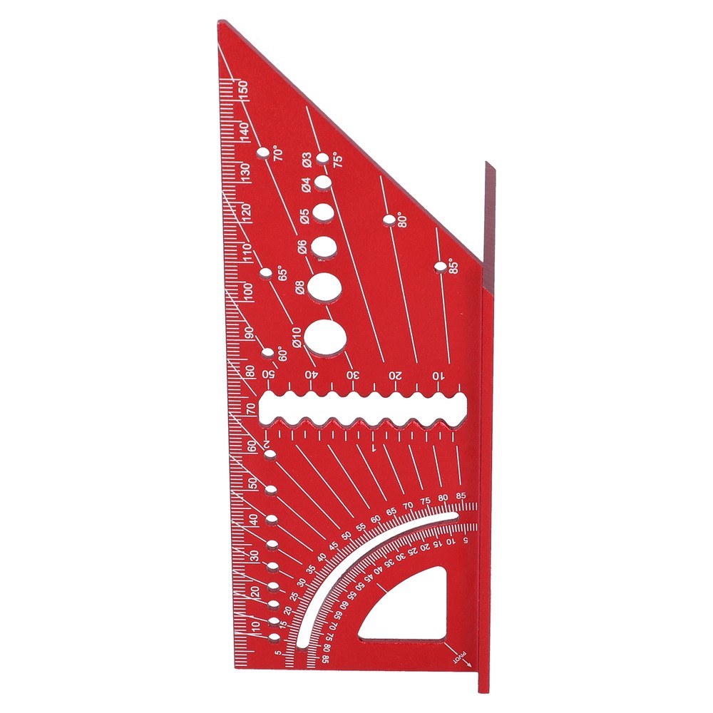 3D Mitre Angle Measuring Tool Square Size Measure Ruler Multifunctional