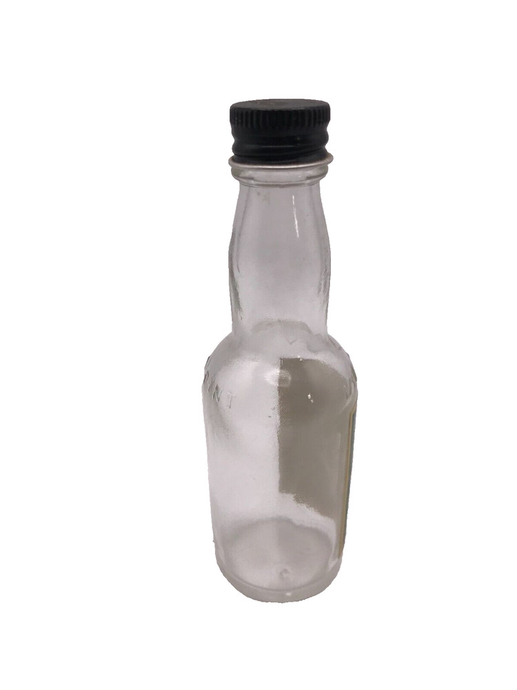 WOLFSCHMIDT VODKA MINI EMPTY to COMPLY WITH EBAY RULES & USPS SHIPPING RULES