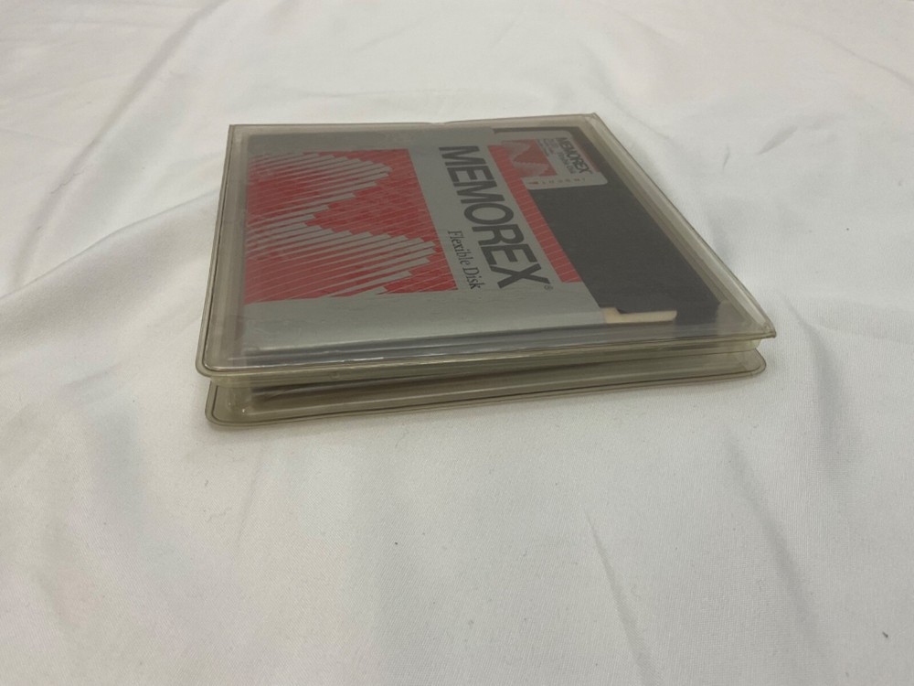 Memorex 5 1/4 Inch Floppy Disks 2S 2D 6 Pack Open Box