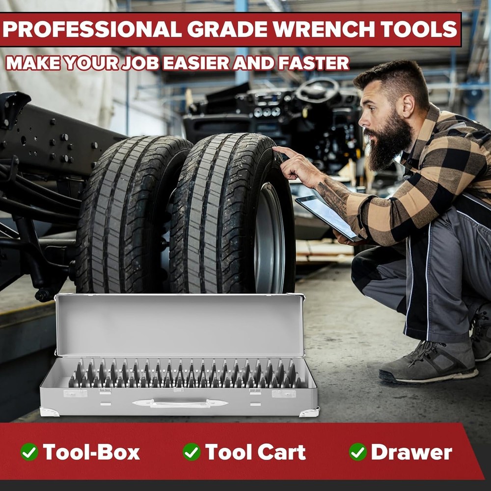 40 Magnetic Wrench Organizer Widget Portable Tool Storage Shelf Practical Wrench