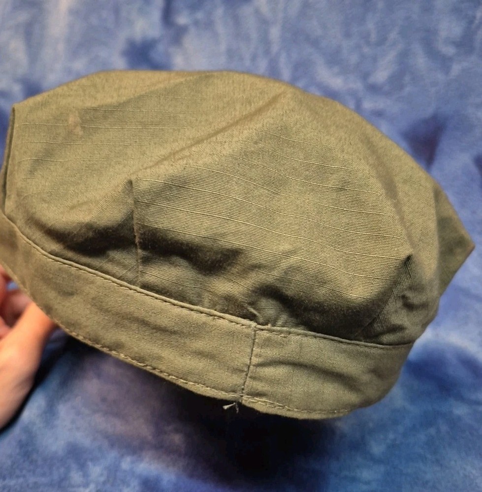 Cap Utility USMC 8 Point Olive Green Small
