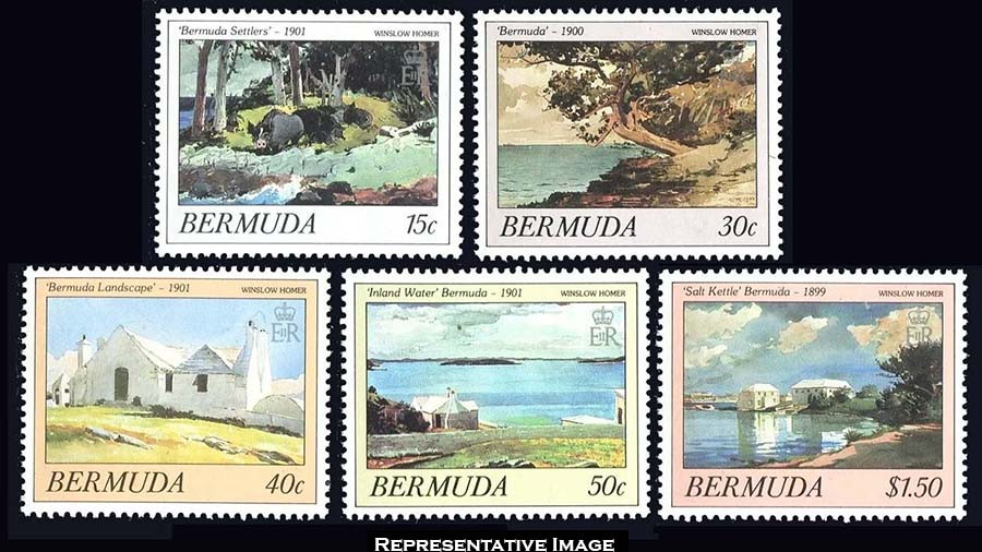 Bermuda Scott 514-518 Mint never hinged.