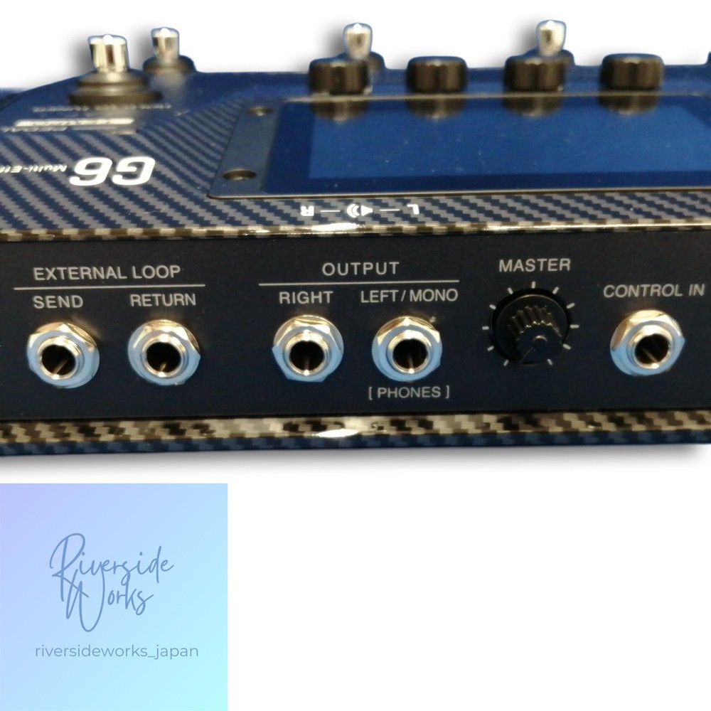 ZOOM G6 Multi-Effects Processor Guitar Pedal