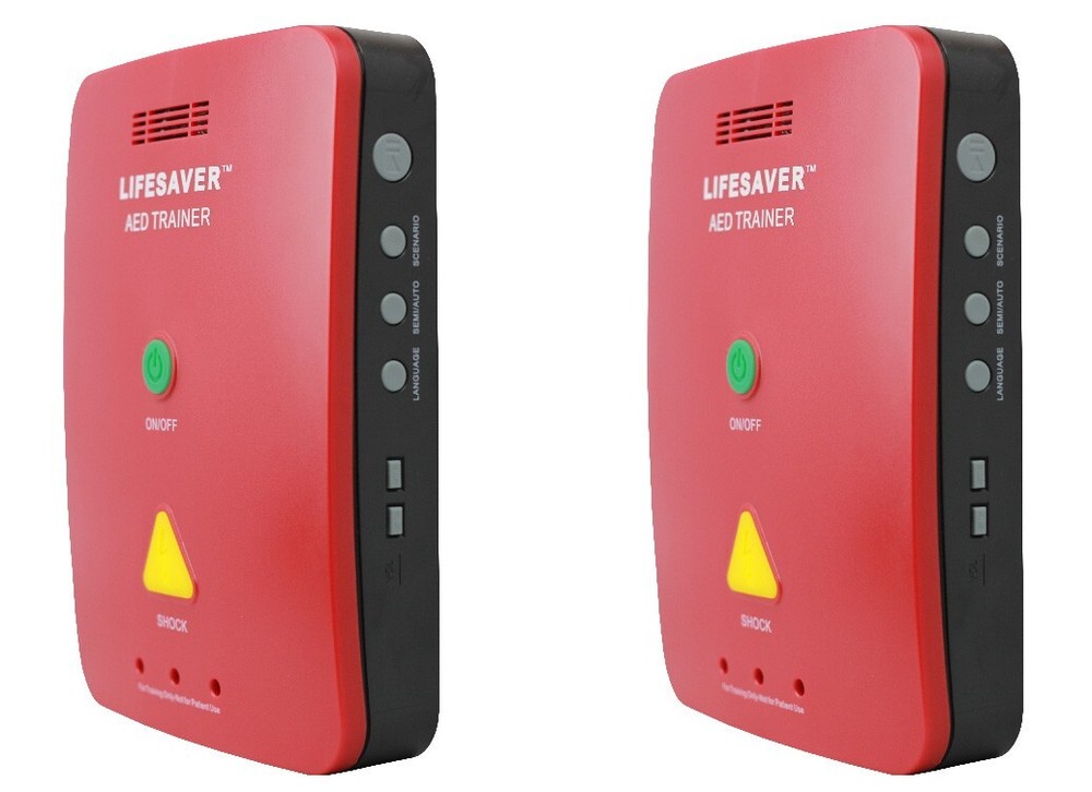 LifeSaver™ AED Trainer 2-Pack