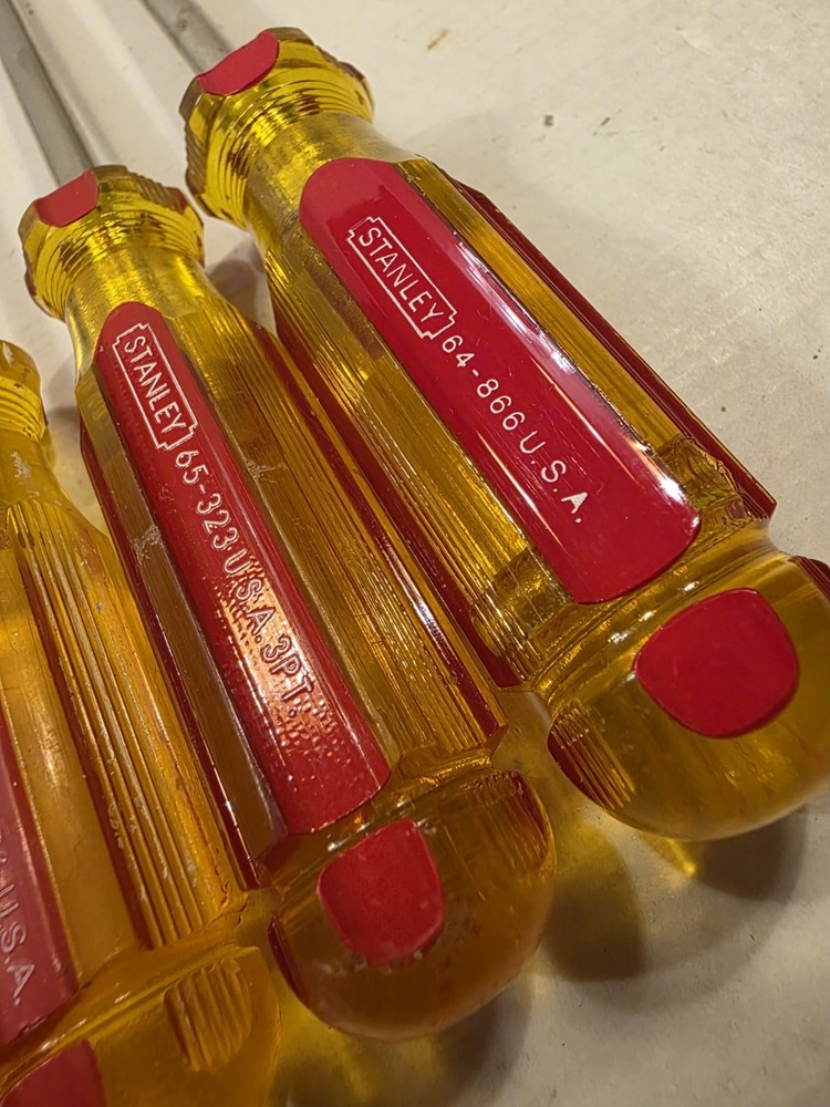 7 Stanley Screwdrivers USA