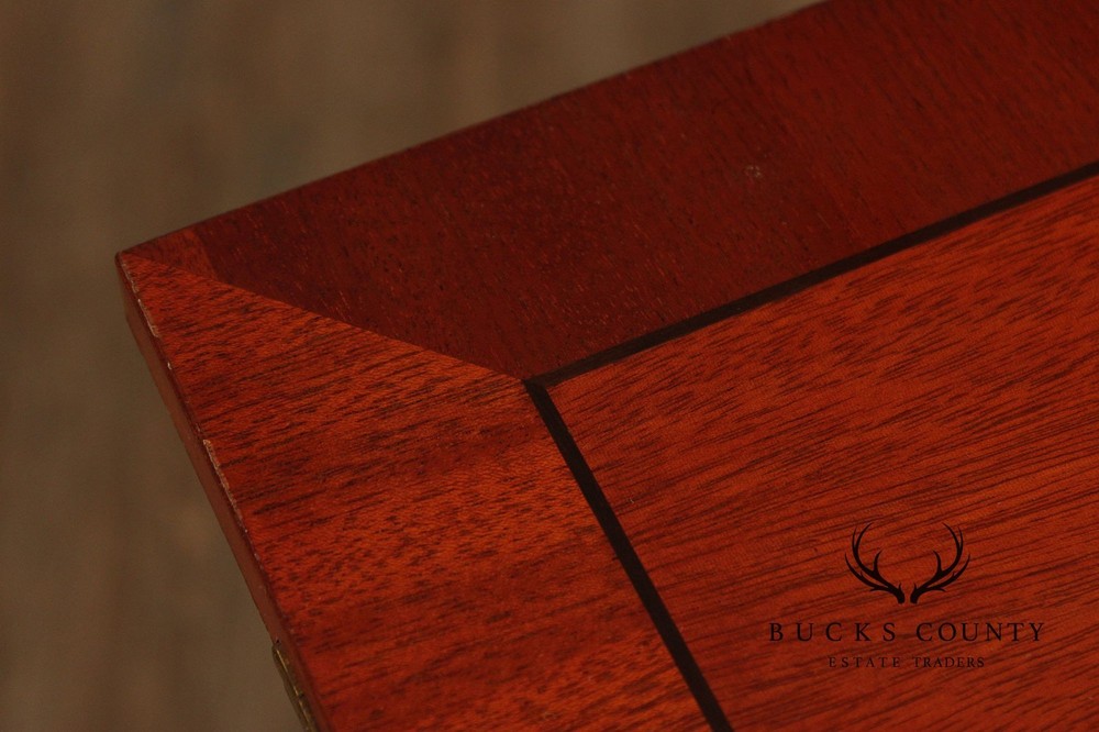 Baker Empire Style Mahogany Server