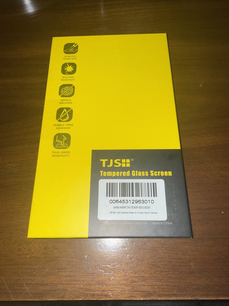 TJS Tempered Glass Screen Protector, Nintendo Switch Lite