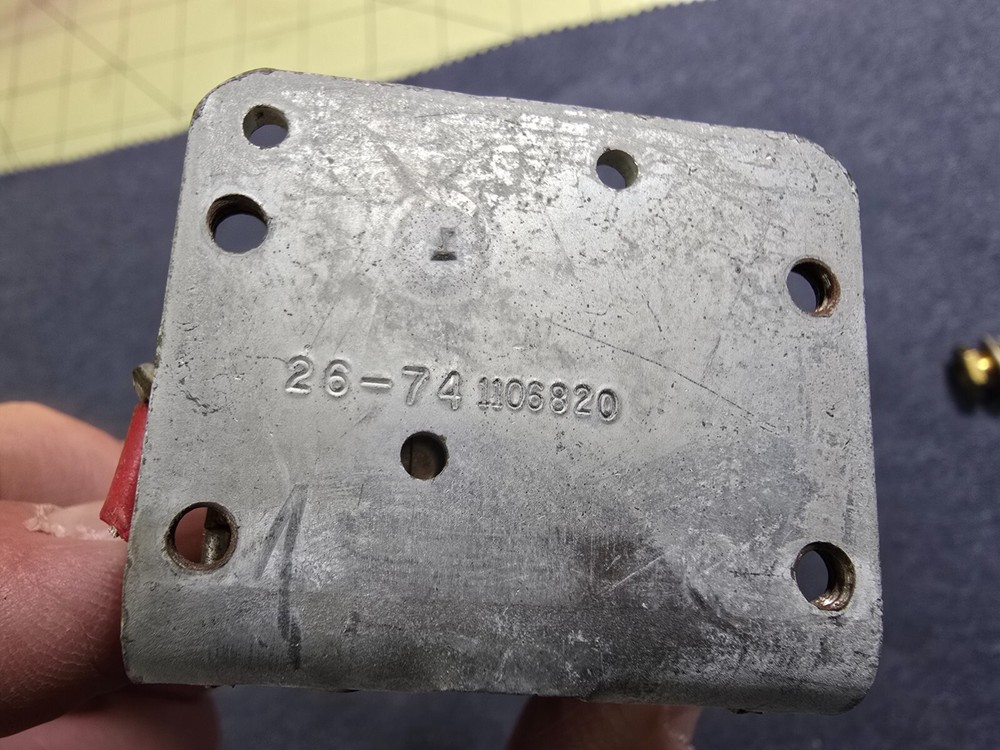 Heathkit SB-401 Transmitter Part - Driver Variable 2 Gang Capacitor with Bushing