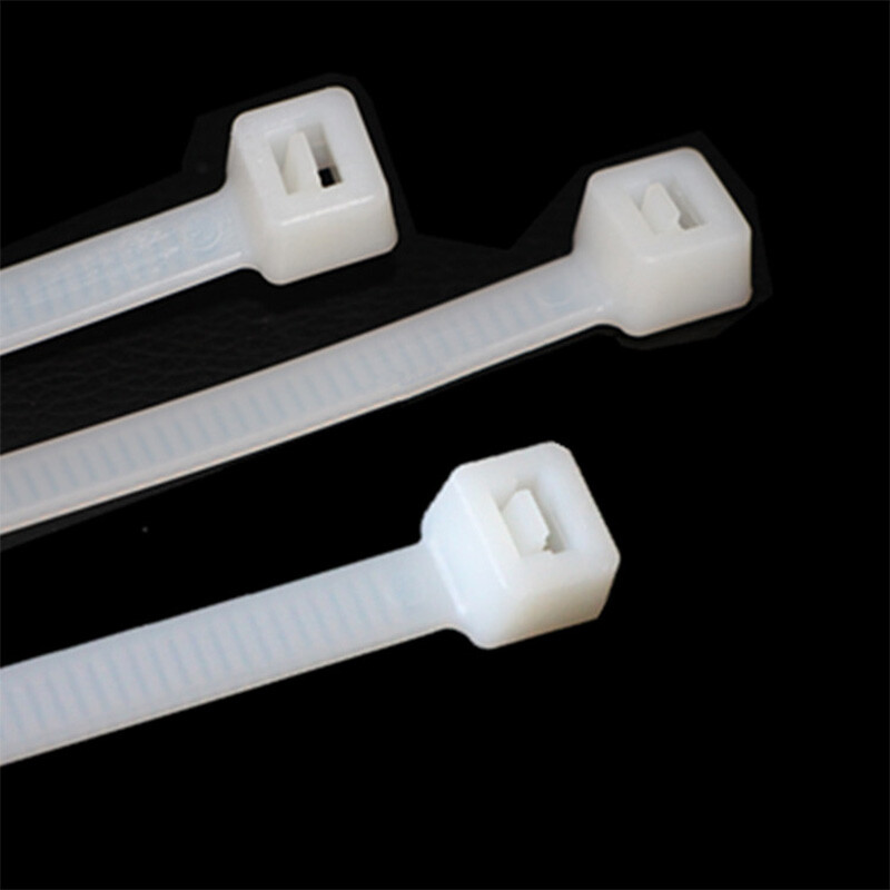 8.8mm Width Nylon Plastic Cable Ties Zip Tie Wraps Strong All Sizes White/Black