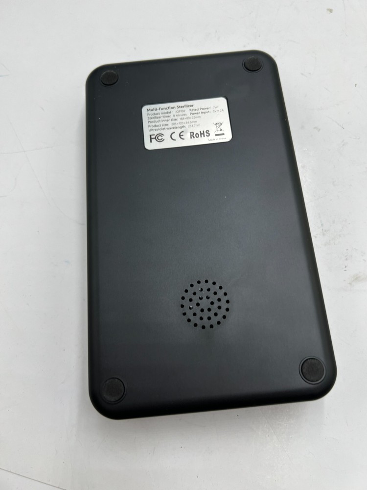 Yasolote Multi Function UV Light Sterilizer Box Black 5V DC 2A Model: JOP102