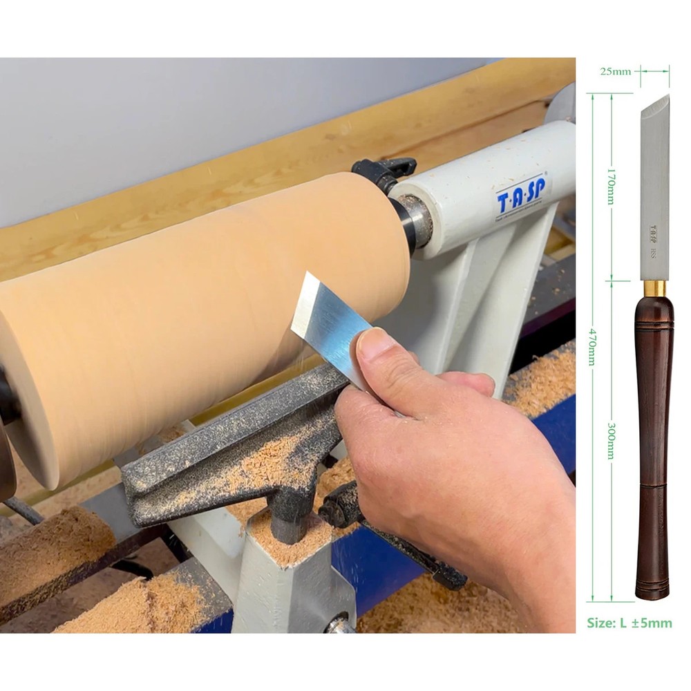 Wood Carving Chisel Knife Set 4pcs HSS 470mm 420mm Gouges Woodturning Tool Drill