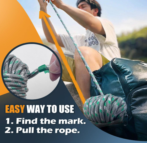 100 Ft 1/4" Nylon Poly Rope Strong Utility Polyester Cord for Clothesline Flag