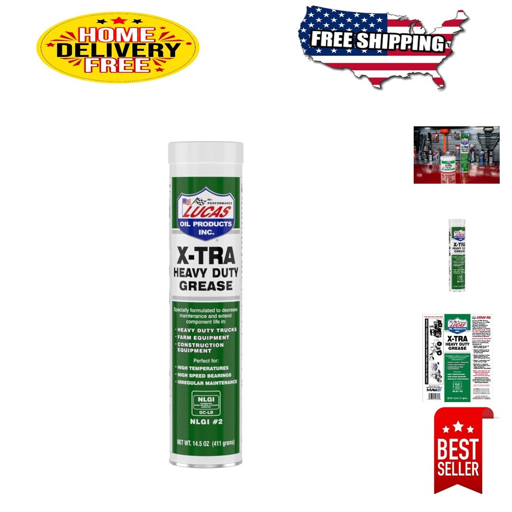 All-Temperature Stable Heavy Duty Grease - 14.5 oz for Versatile Applications