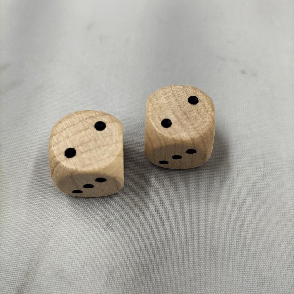 Hermes Dice With Pouch Used