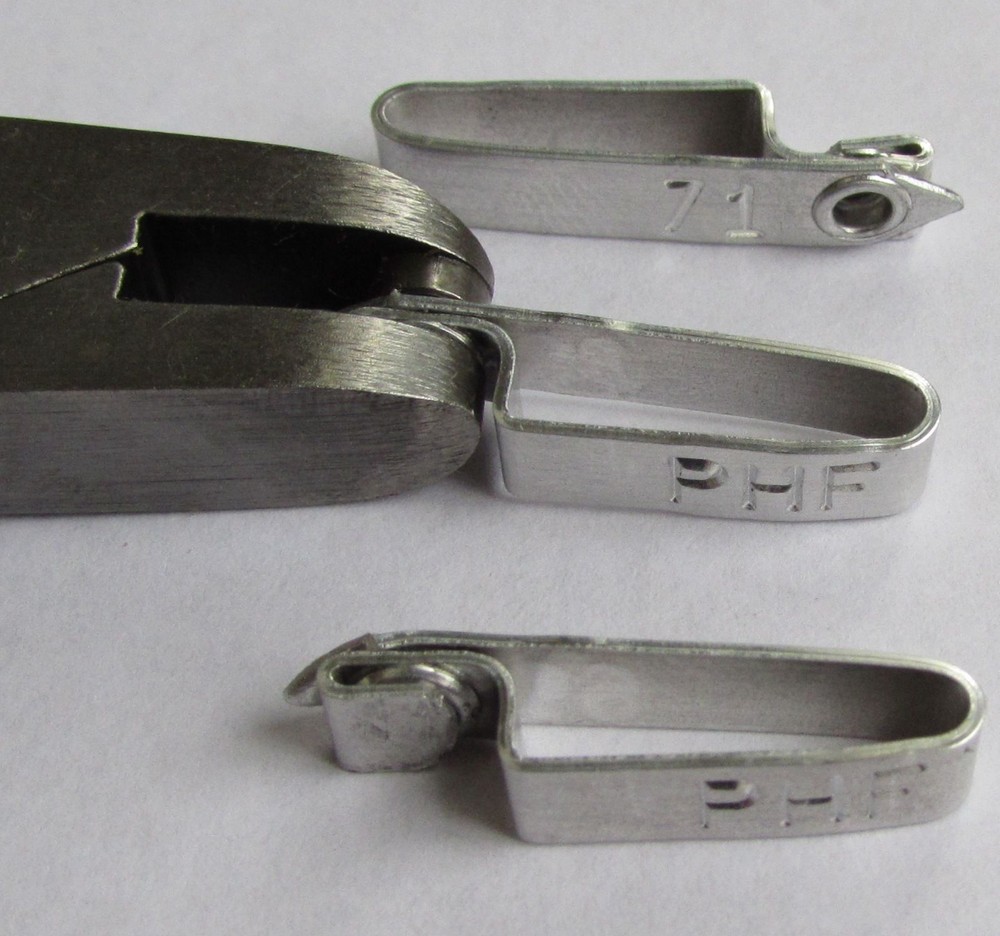 Zip Wing Bands Chicken Poultry Bird Numbered Wing Identification Wing ID Tags