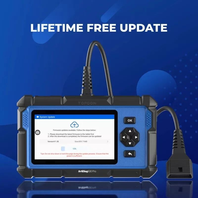 2025 TOPDON AD600 PRO FULL System Auto Diagnostic TOPSCAN PRO Car Key Programmer