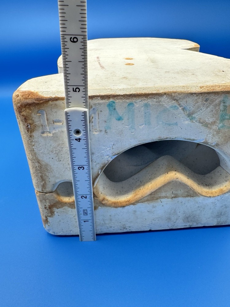 Vintage Unbranded Ceramic Casting Mold Smiling Mickey Mouse