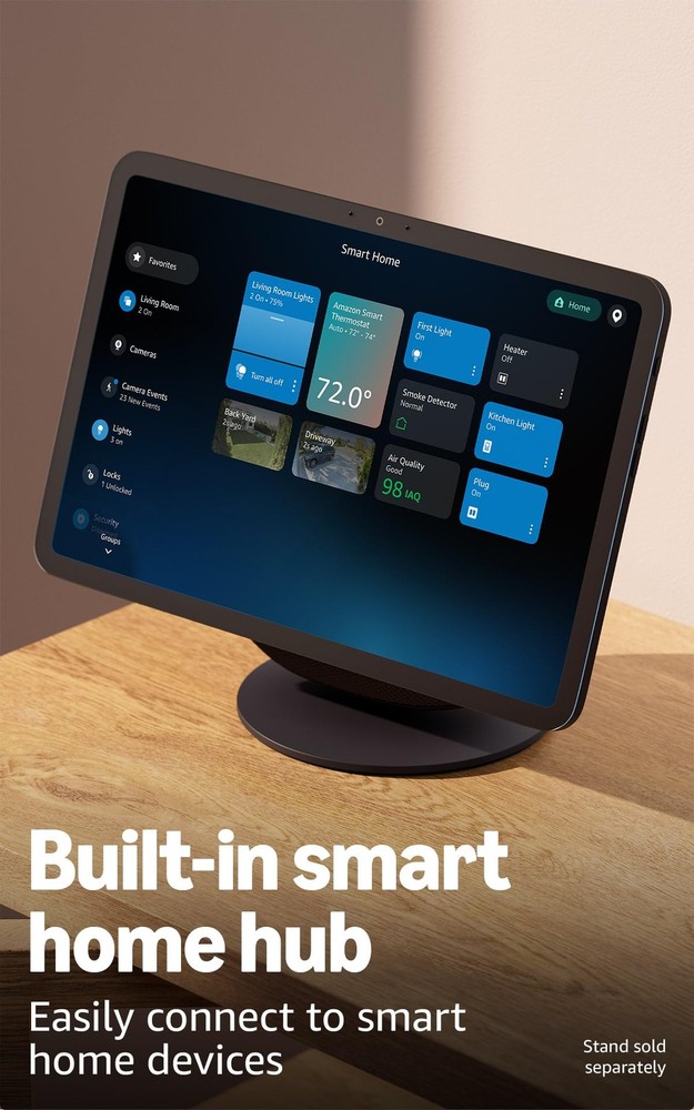 Adjustable Stand for Amazon Echo Show 8 & 11 Graphite