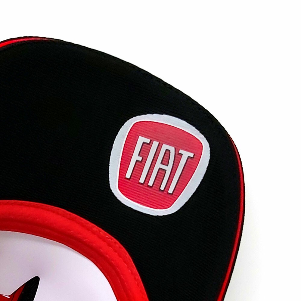 Fiat Hat Black Curved Visor