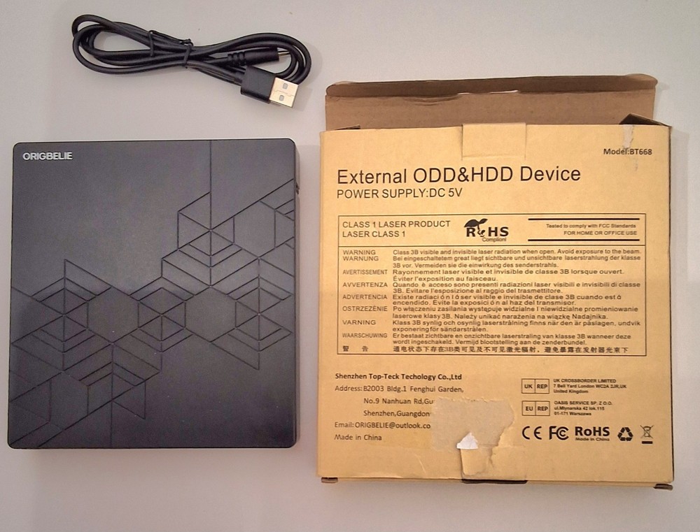 ORIGBELIE EXTERNAL DRIVE