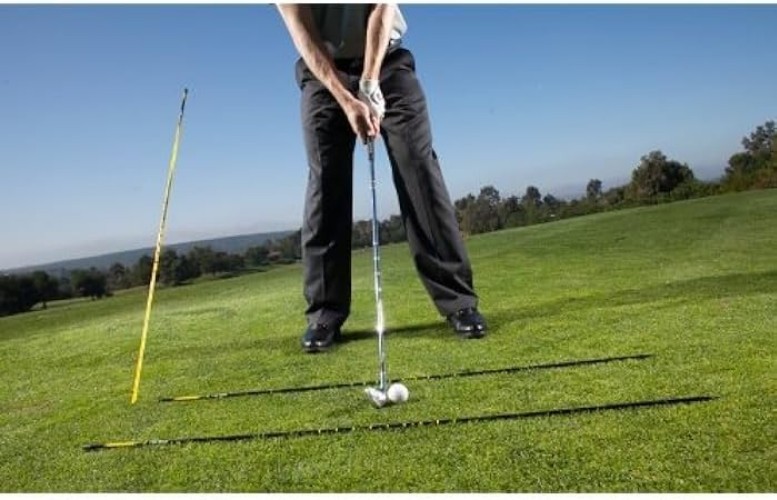 Professional Golf Alignment Sticks - Easy Setup & Safe Training for All Levels