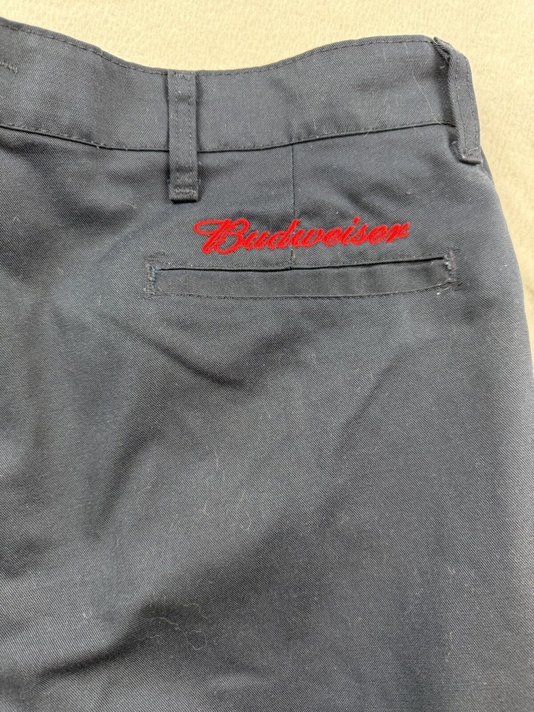 Red Kap Navy Work Pants Budweiser Size 36