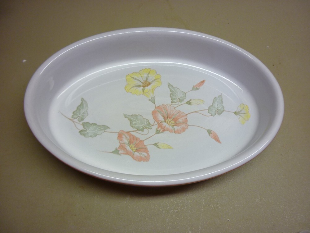 Denby Stoneware Oval Bowl 10-1/8" Melody England