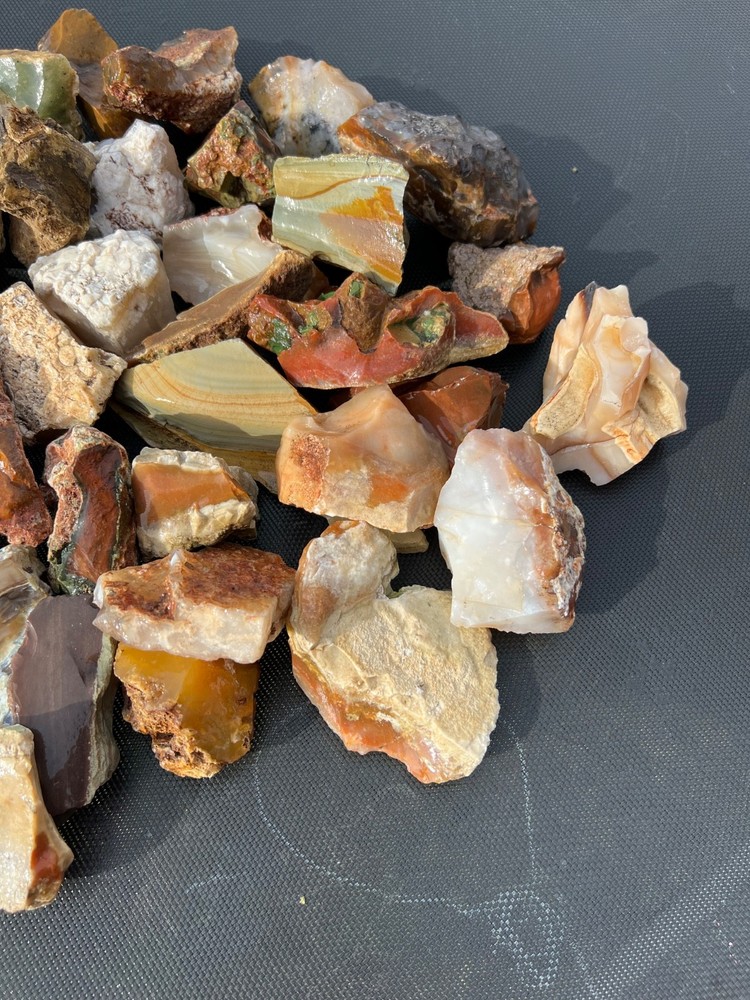 Owyhee Agate/Jasper Rough Lot 30.5 lbs (LL4)