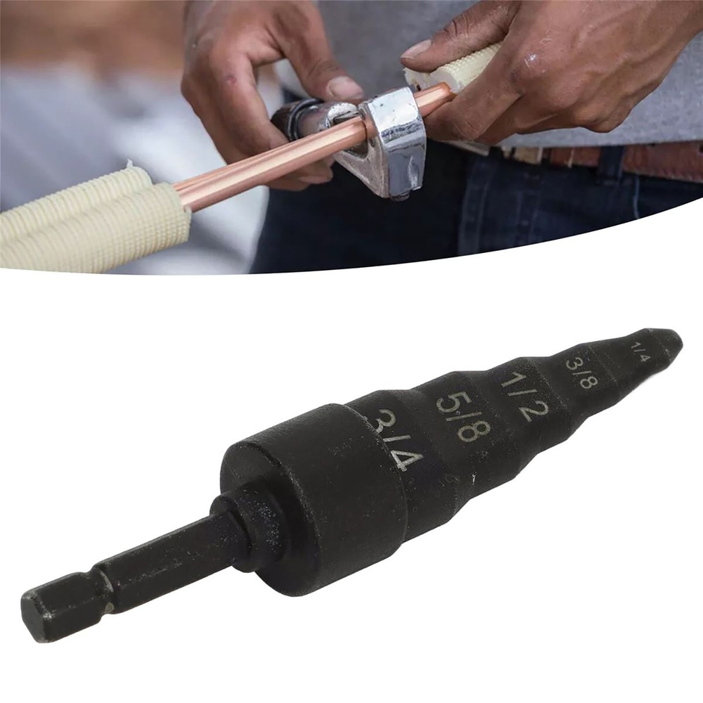 Swaging Tool Drill Bit 5 Sizes Air Conditioner Copper Pipe Flaring Tube Expander