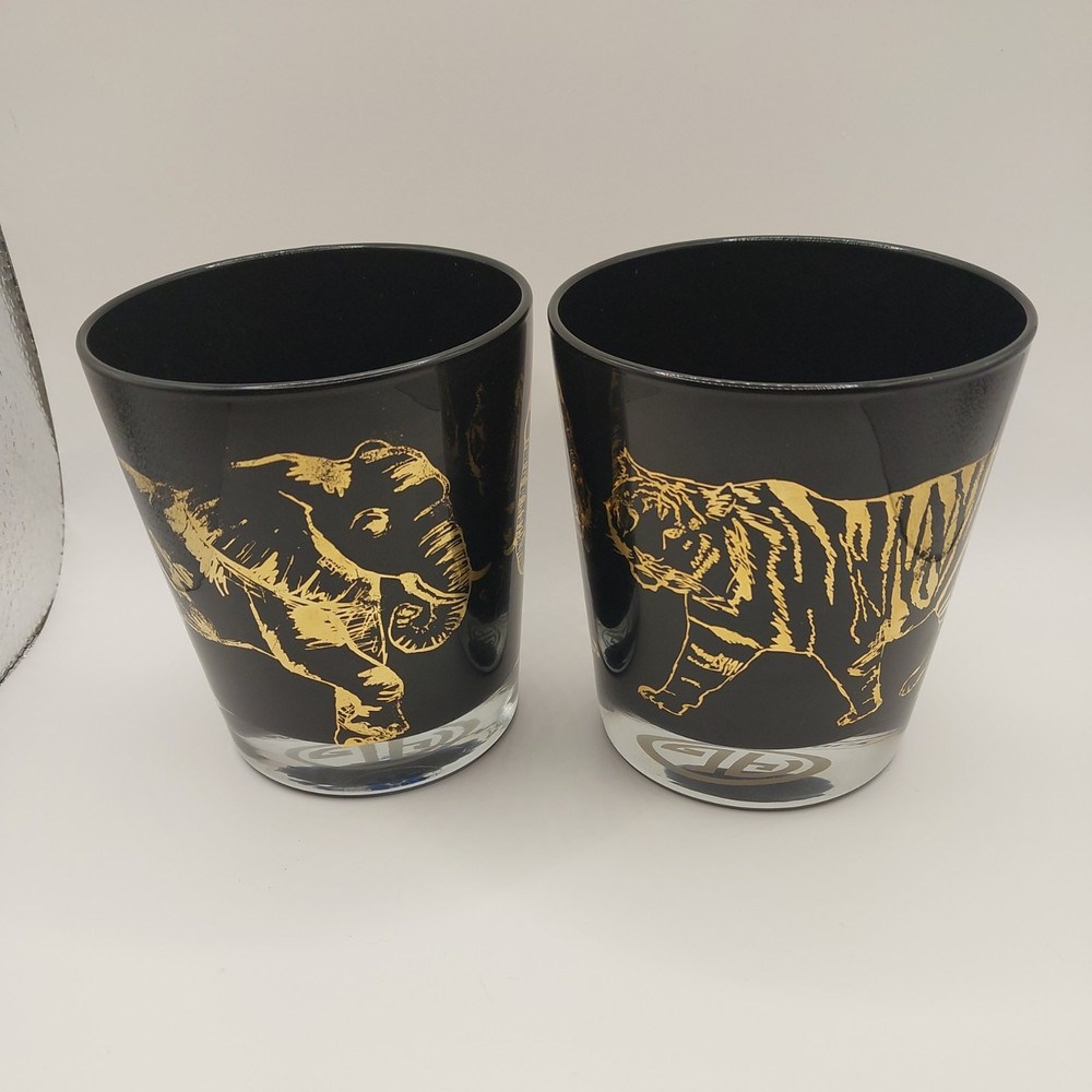 Jonathan Adler Used Drinking Glassware Set of 2. Please see description