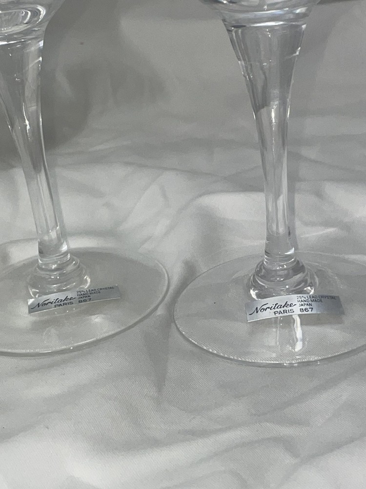 Noritake Paris Wine and Water Goblets, Buy Individually