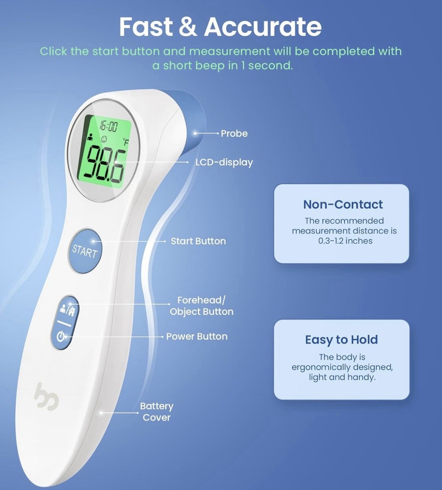 Infrared Forehead Thermometer