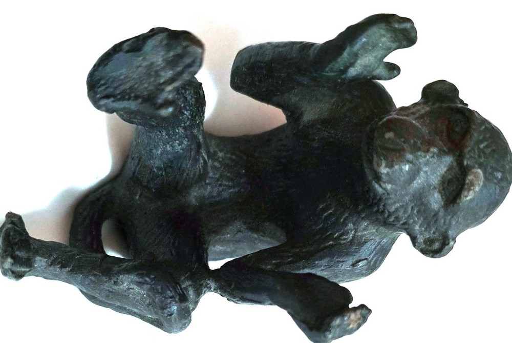 Unusual Cast Iron Monkey