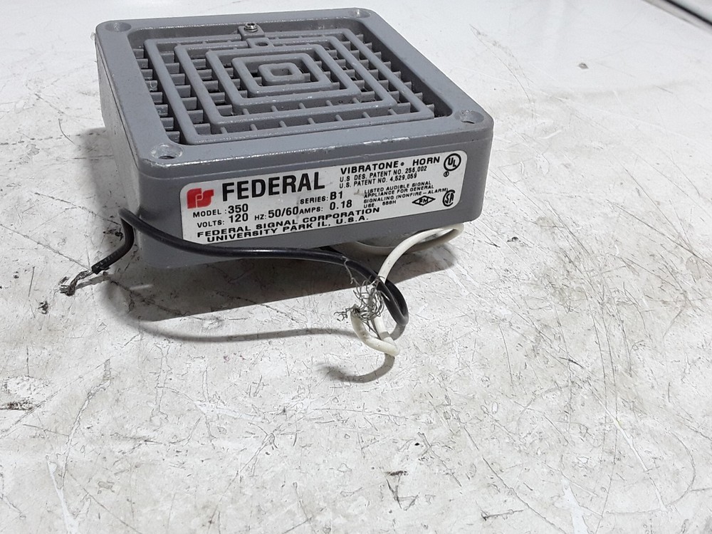 Federal Vibratone Horn Model 350