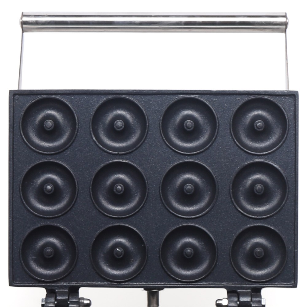 Donut Maker Machine Breakfast Snacks Maker 12 Doughnuts Making Machine Nonstick