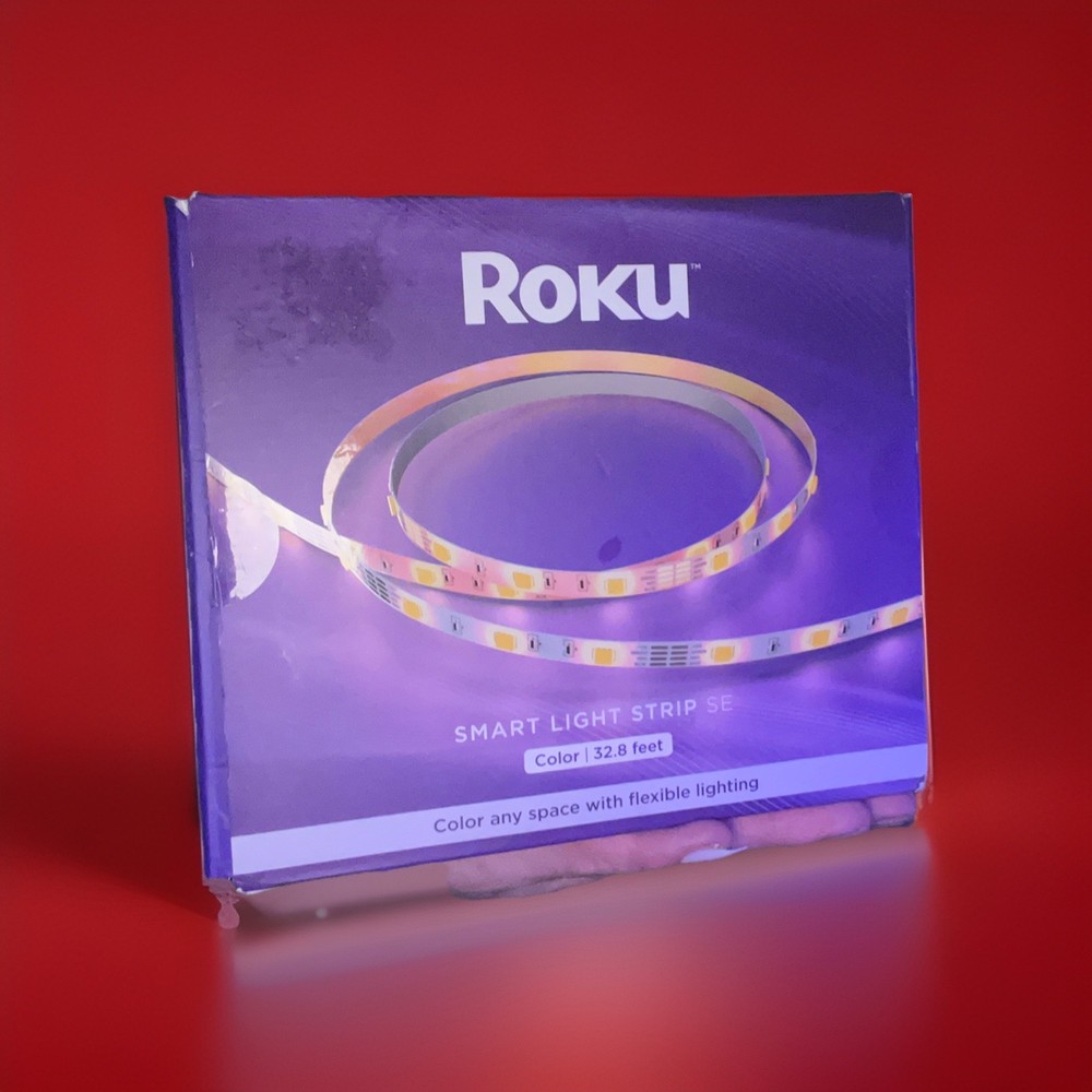 Roku Smart Light Strip+ SE - Multi-Color LED Strip 32.8 ft w/Controller