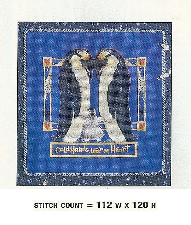 COLD HANDS,WARM HEART   CROSS  STITCH  PATTERN  ONLY  PY - EEYP