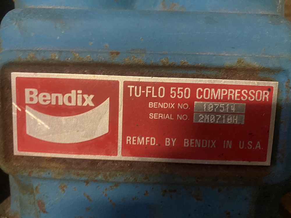 PRE-OWNED BENDIX AIR BRAKE COMPRESSOR 