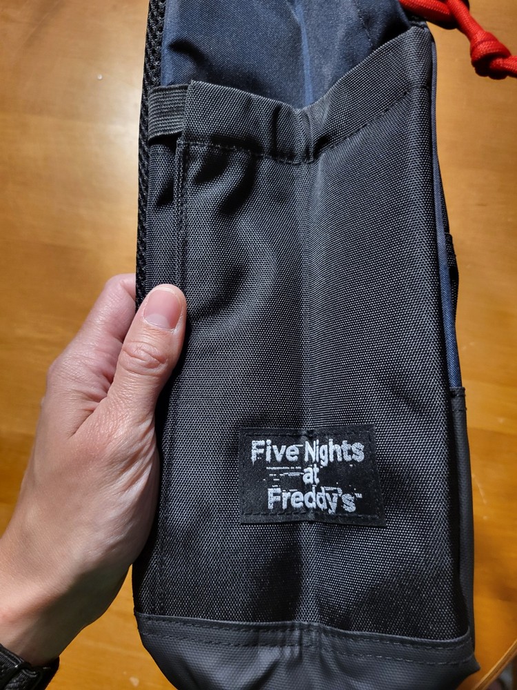 Five Nights At Freddy's Split Face Rectangular Backpack Bookbag GITD Bioworld