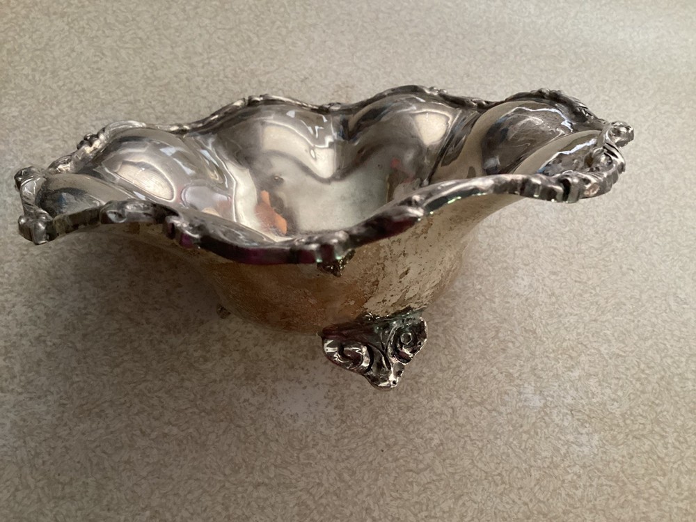 2 MEXICO STERLING SILVER 925 FOOTED BOWLS