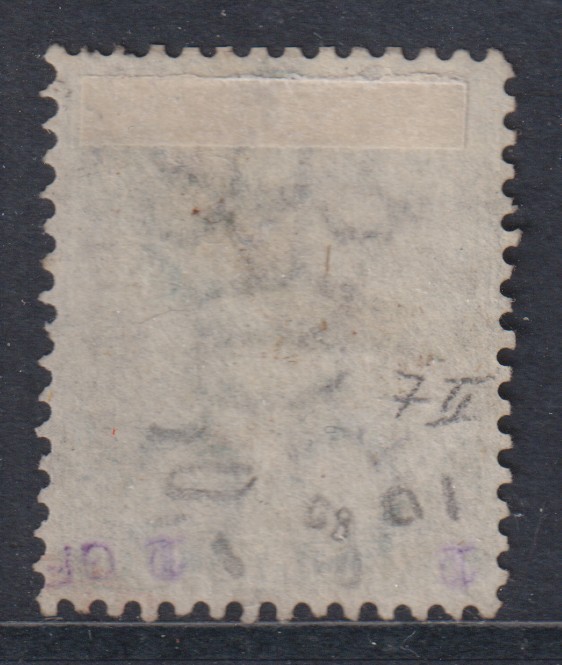 Bermuda 1874 SG 14 CANC VF / CAT VALUE $800