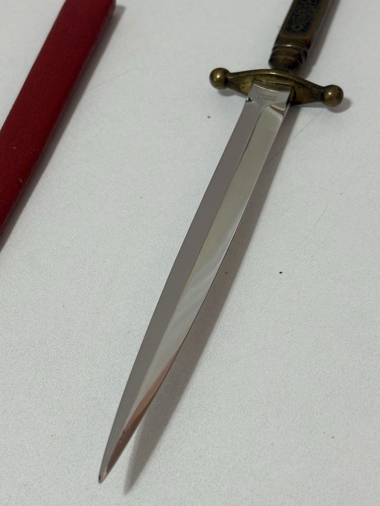 Stiletto Dagger - Letter Opener Solingen Germany Signed