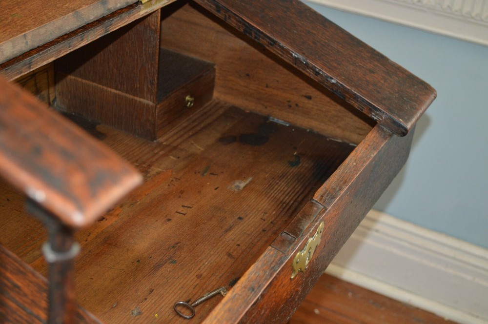 Early Oak Desk C.1720 (RARE!)
