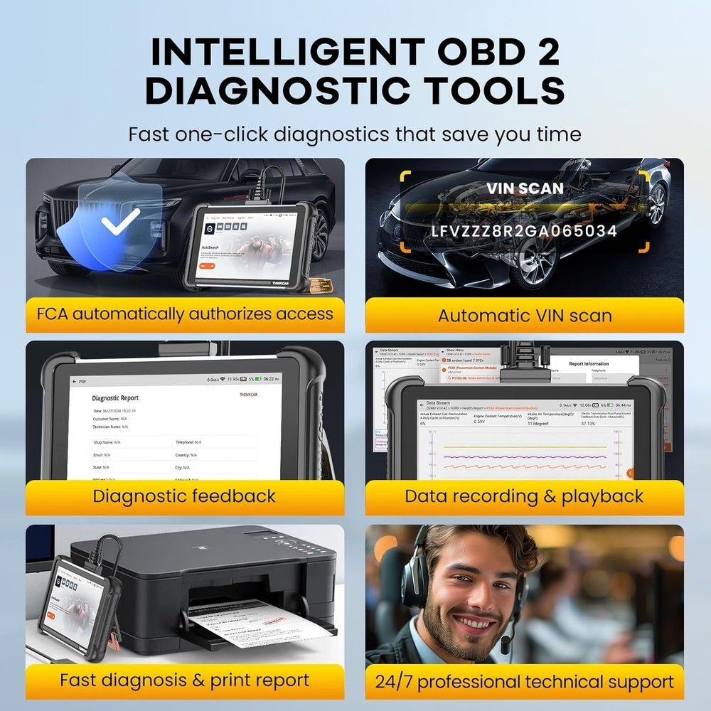 ThinkScan TPMS Scanner 689 +MUCAR T261 TPMS Relearn Programming Tool ECU Coding