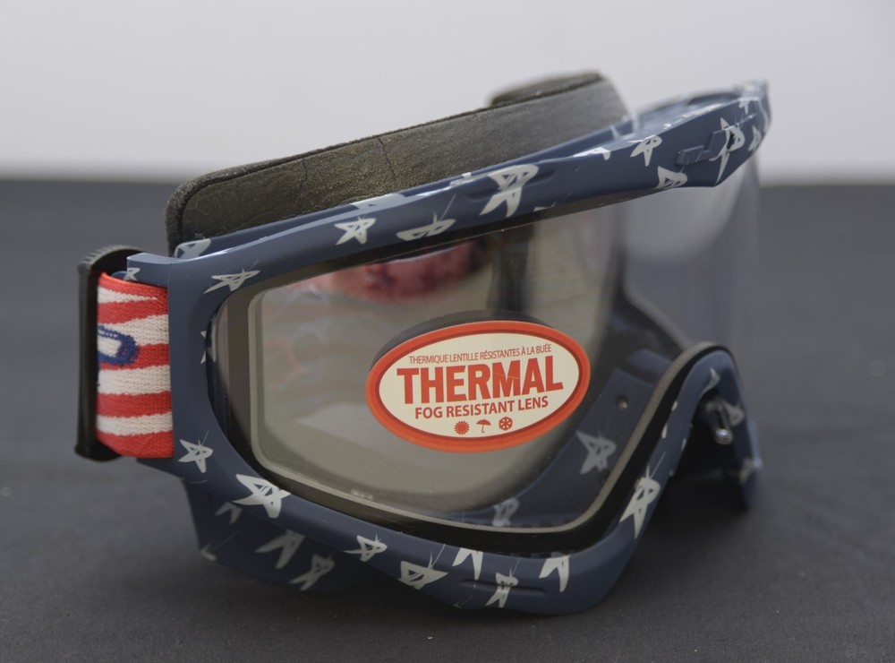 JT Proflex Frame/Strap/Lens Combo - "Patriotic" w/ Clear Lens